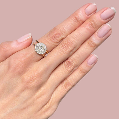 Adjustable Disc Rings CZ
