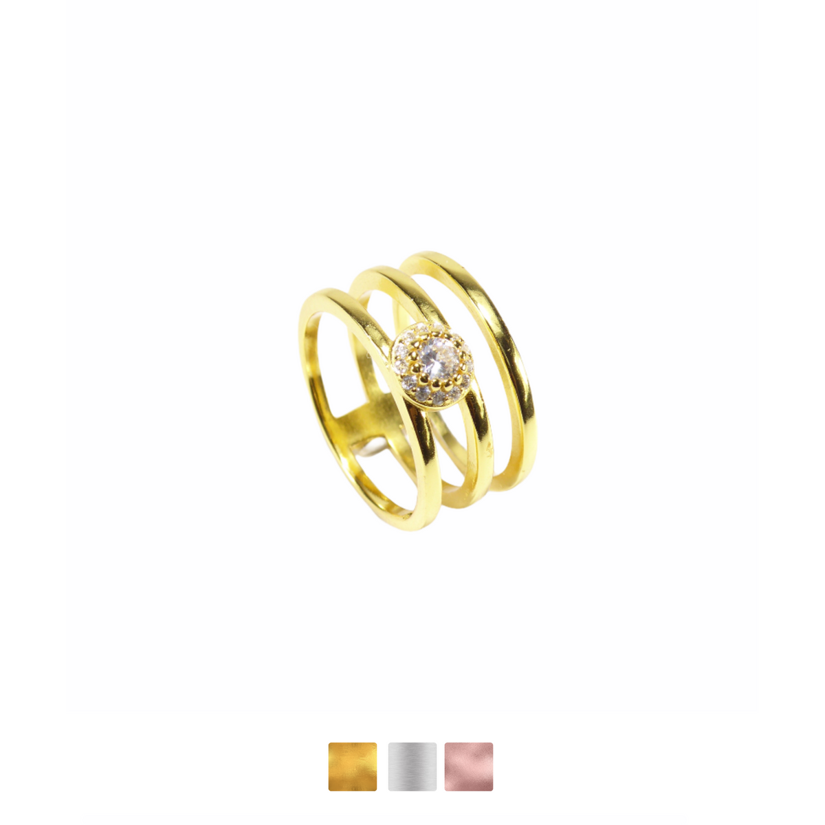 Triple Linked Rings