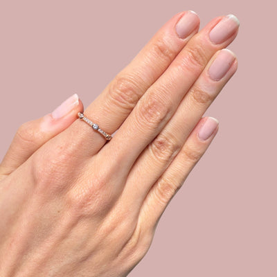 Classic Eternity Stacking Ring