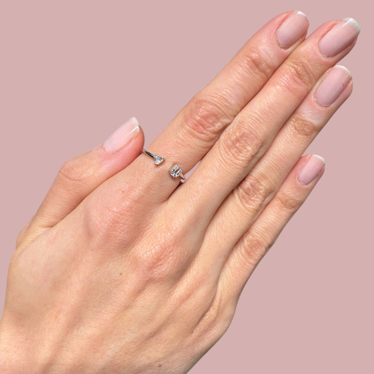 Adjustable Love You Rings