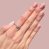 Flower Ball Band Rings