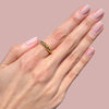 Croissant Signet Rings