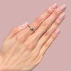 Single Stone Solitaire Rings, .33ct Cz