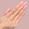 Adjustable Arrow CZ Rings