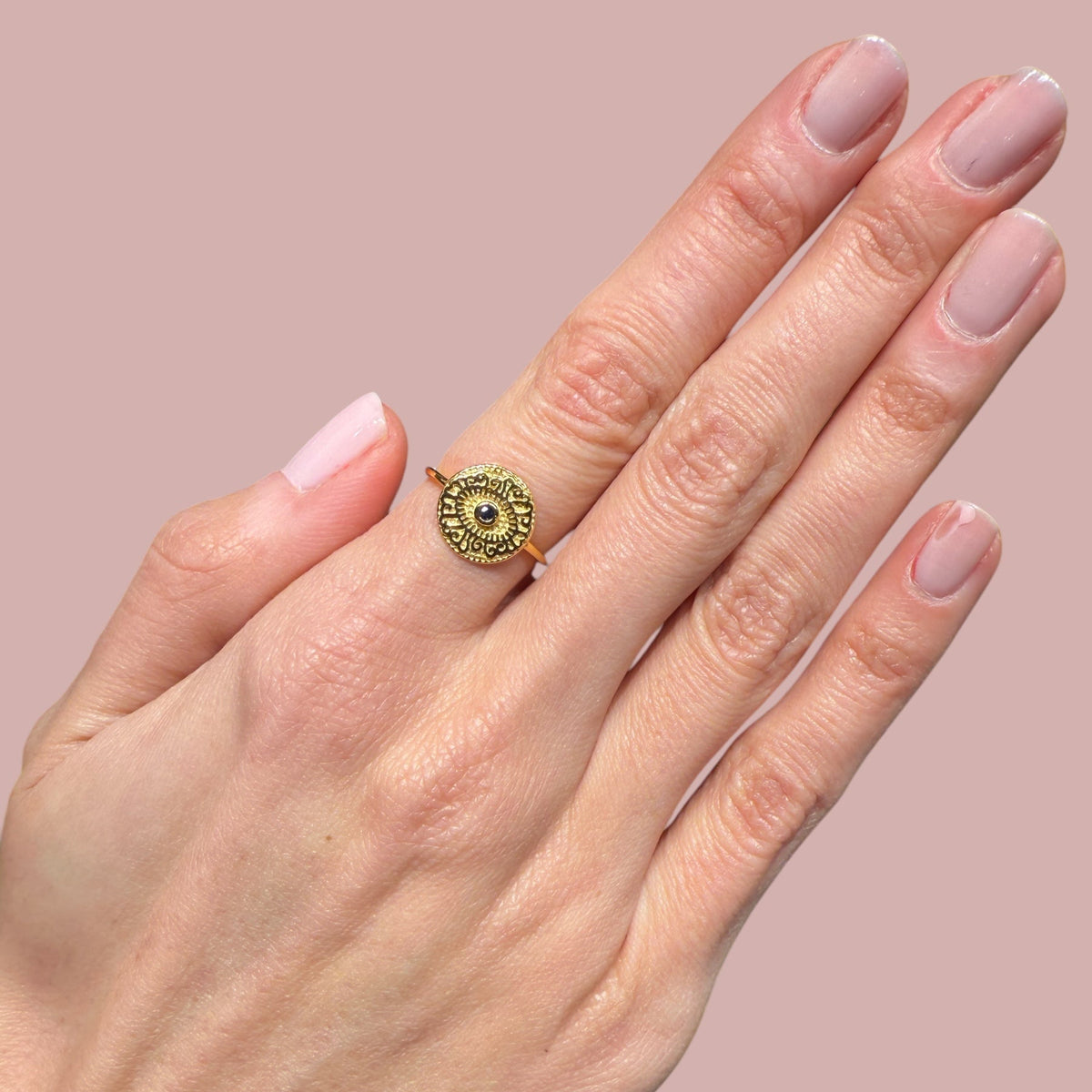 Lucky Eye Signet Rings