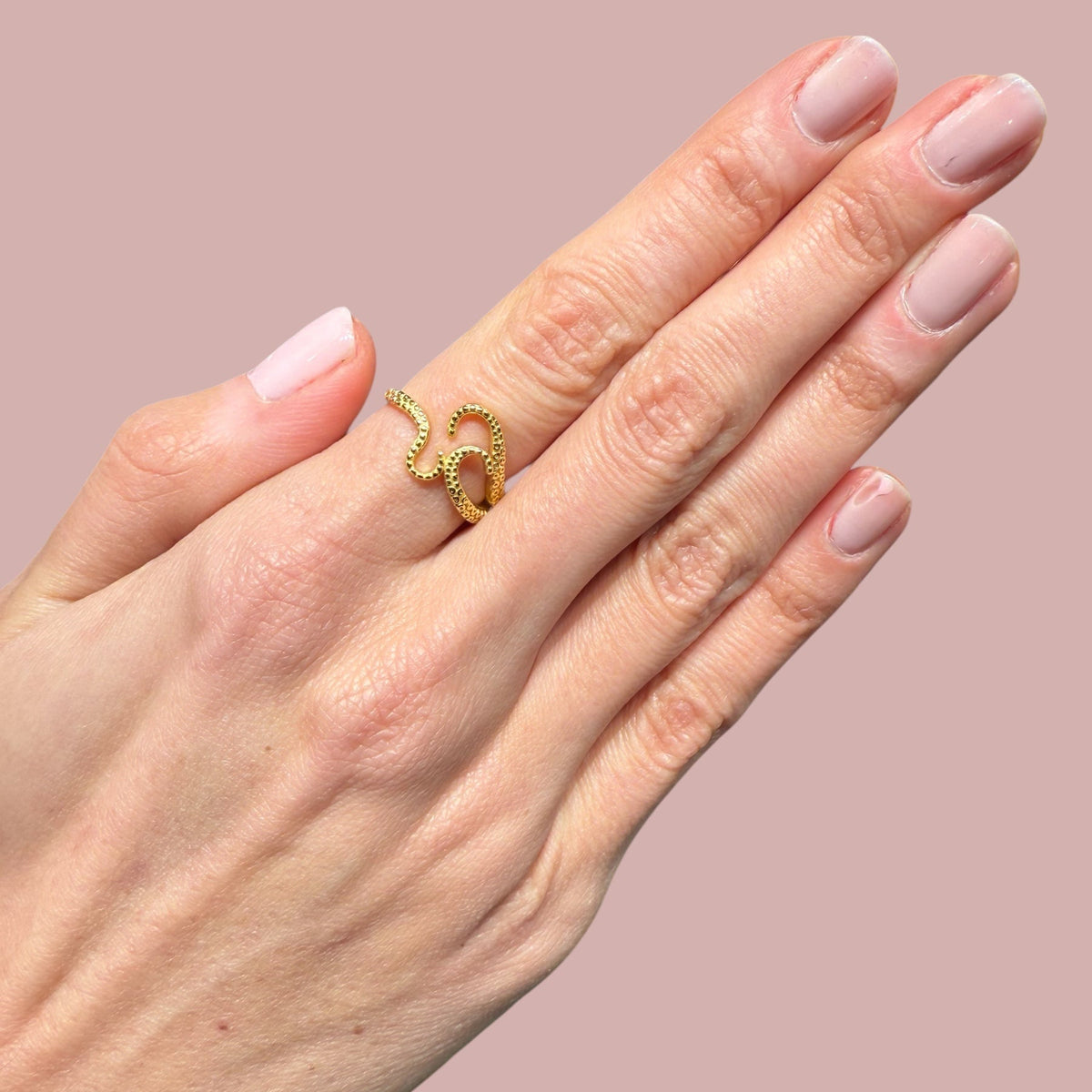 Adjustable Octopus Rings