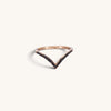 V Shape Cz Rings