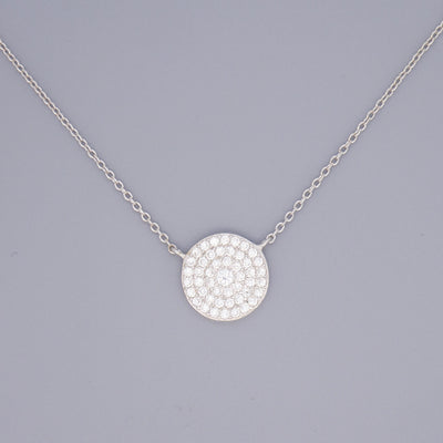 Disc Circle Necklaces