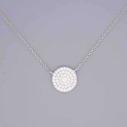 Disc Circle Necklaces