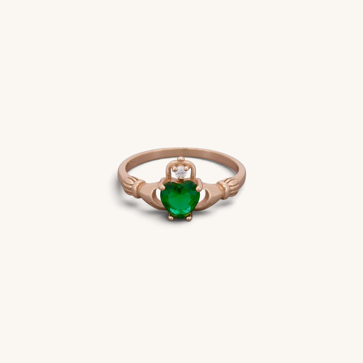 Irish Claddagh Heart Ring