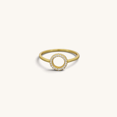 Eternity Round Circle Rings