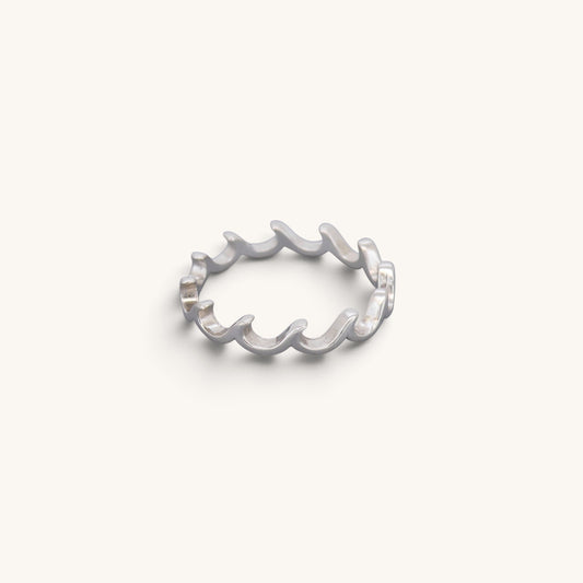 Eternity Wave Rings