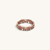 Elephant Family Eternity Rings
