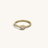 Small Lux Stone Solitaire Rings