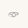 Eternity Round Circle Rings