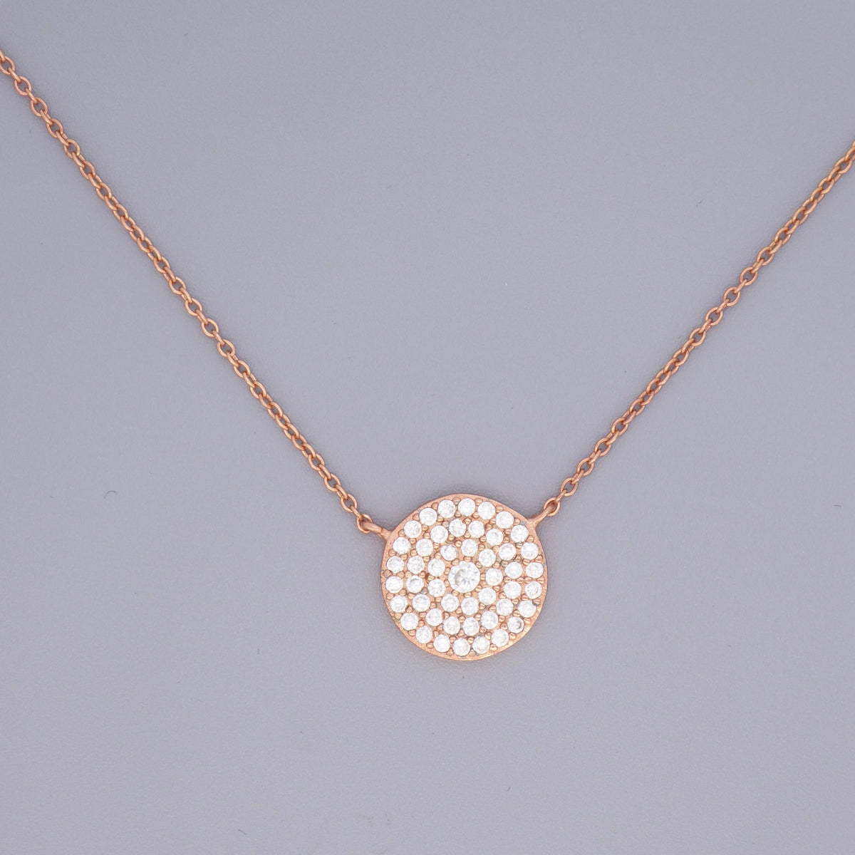 Disc Circle Necklaces