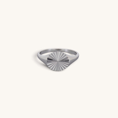 Sun Signet Rings
