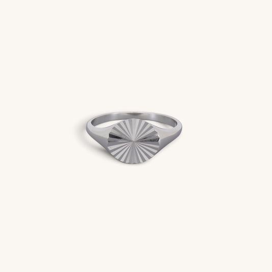 Sun Signet Rings