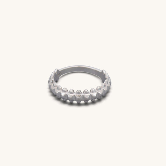 Nails Half Eternity Ring