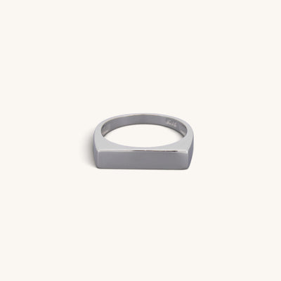Bar Signet Rings