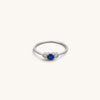 Sapphire Look Cz Stone Rings