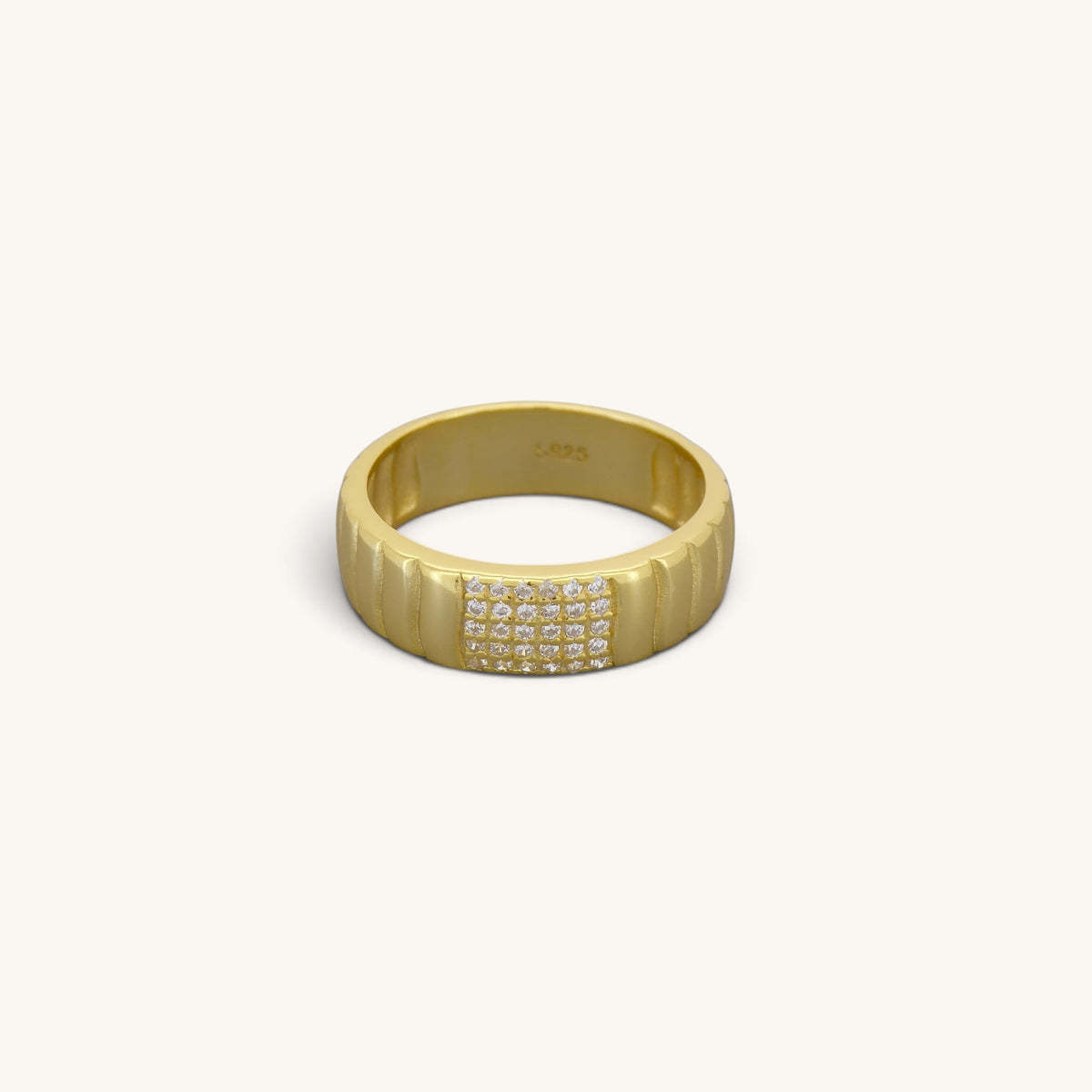 Sterling Silver Thick Band Ring