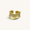 Adjustable Irregular Signet Rings