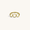 Adjustable Circles Rings