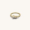 Dainty Cluster Rings