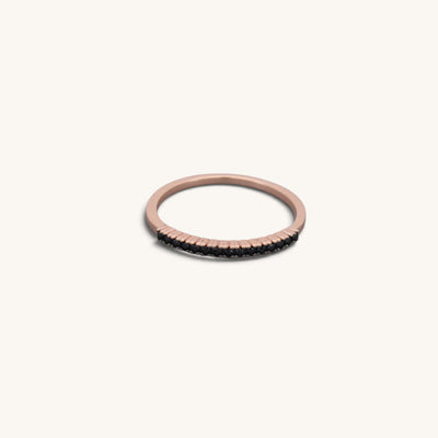 Half Eternity Stacking Rings