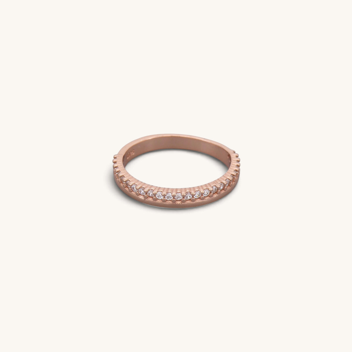 Sterling Silver Double Band Rings
