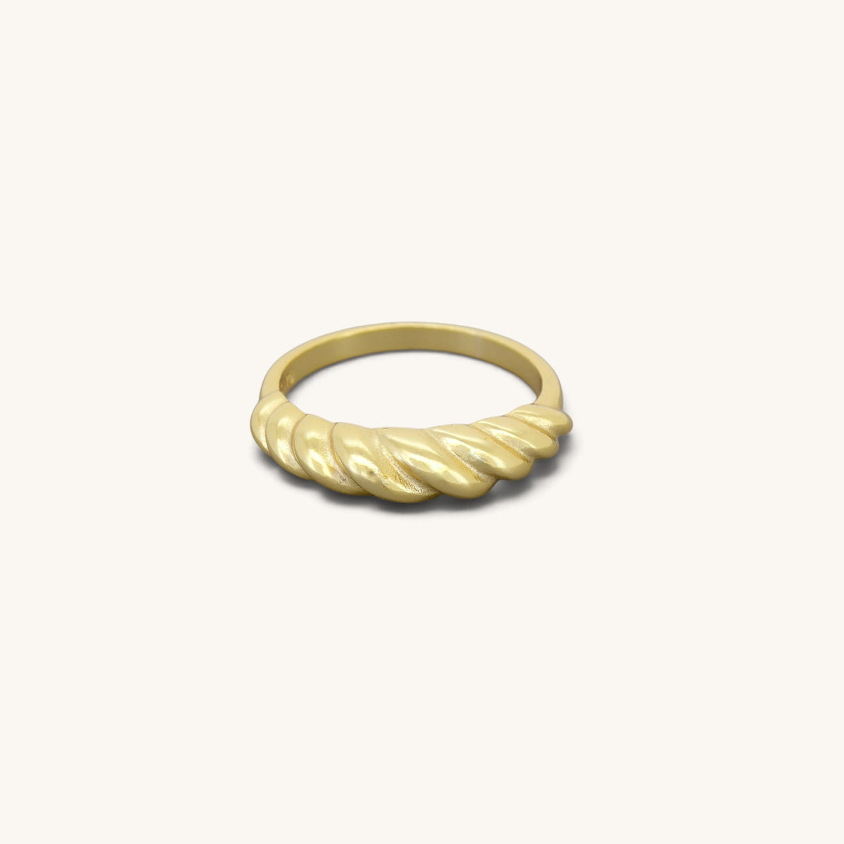Croissant Signet Rings