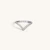 V Shape Cz Rings