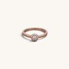 Small Lux Stone Solitaire Rings