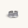 Adjustable Irregular Signet Rings