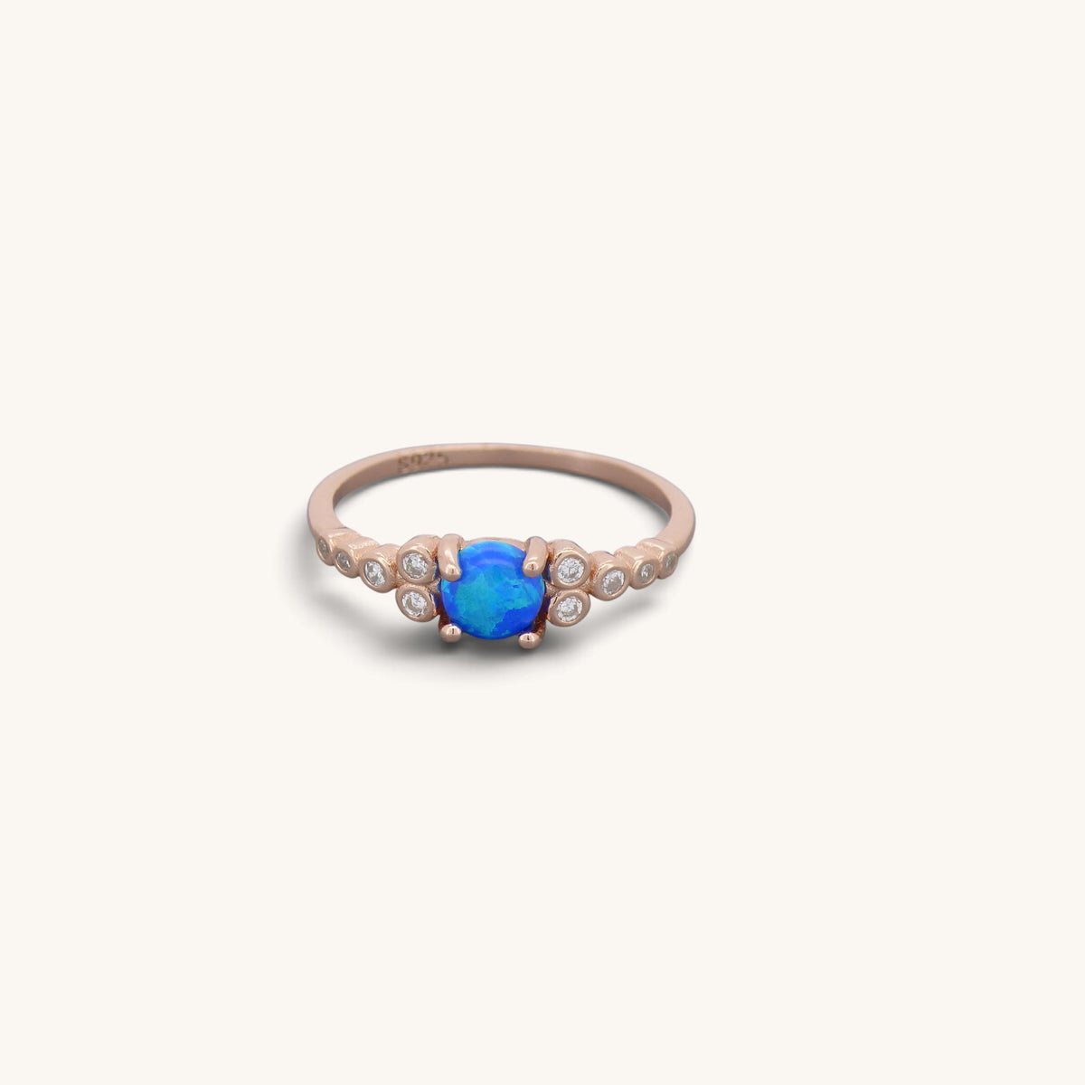 Opal Look Cz Stone Rings