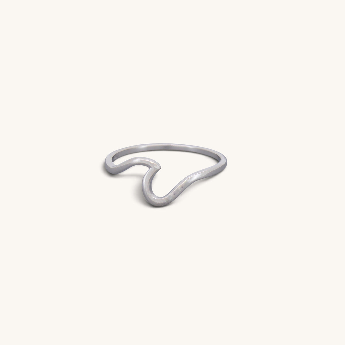 Plain Wave Rings