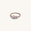 Dainty Cluster Rings