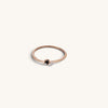 Double Stone Thin Rings