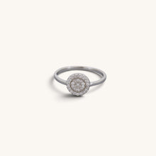 Disc Cz Band Ring