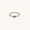Turquoise Colour Cz Stone Rings