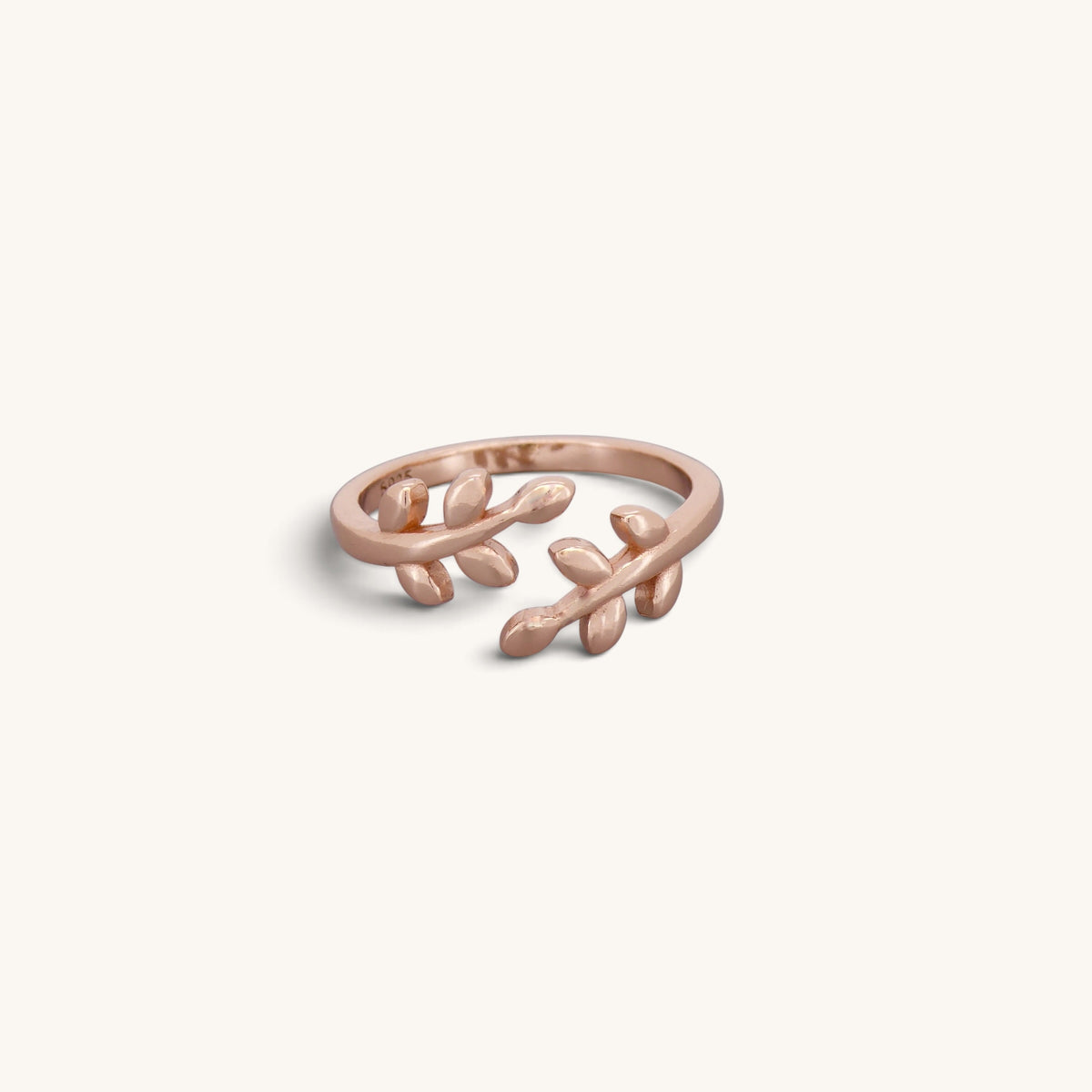 Sterling Silver Leaf Rings