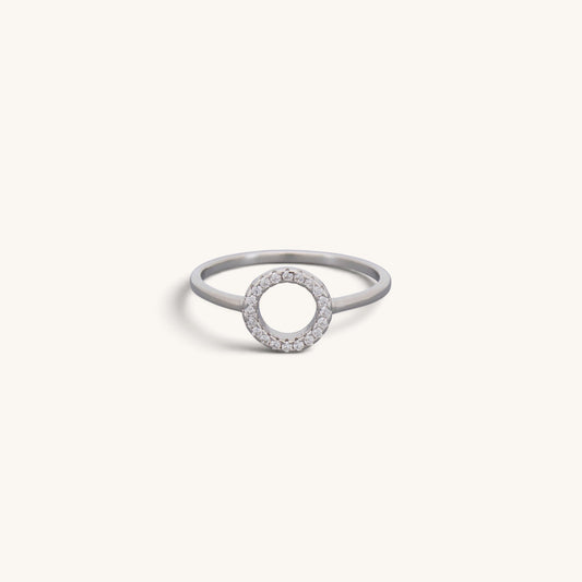 Sterling Silver Circle Rings