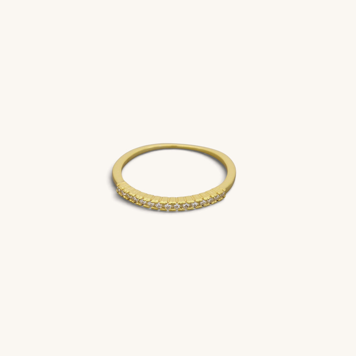 Half Eternity Stacking Rings