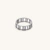 Eternity Roman Clock Ring