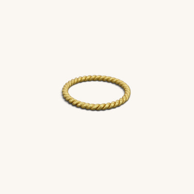 Screwed Plain Band Rings