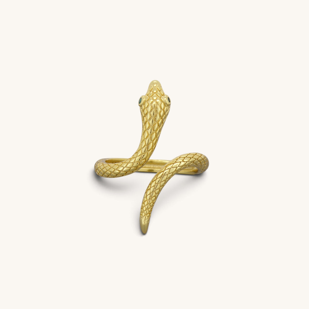 Sterling Silver Large Snake Ring