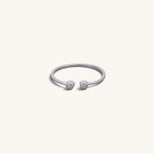 Adjustable Double Stone Rings