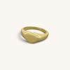 Heart Signet Rings