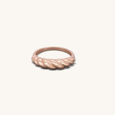 Croissant Signet Rings